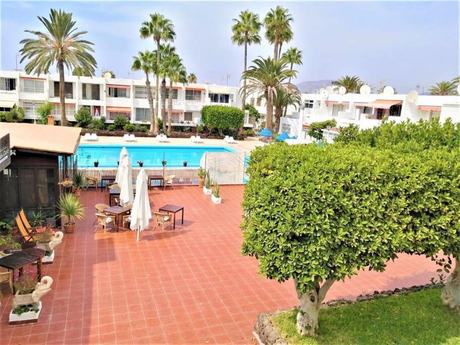 Cozy One Bedroom Apartment With Spacious Terrace. Pool And Garden View Costa Del Silencio Εξωτερικό φωτογραφία